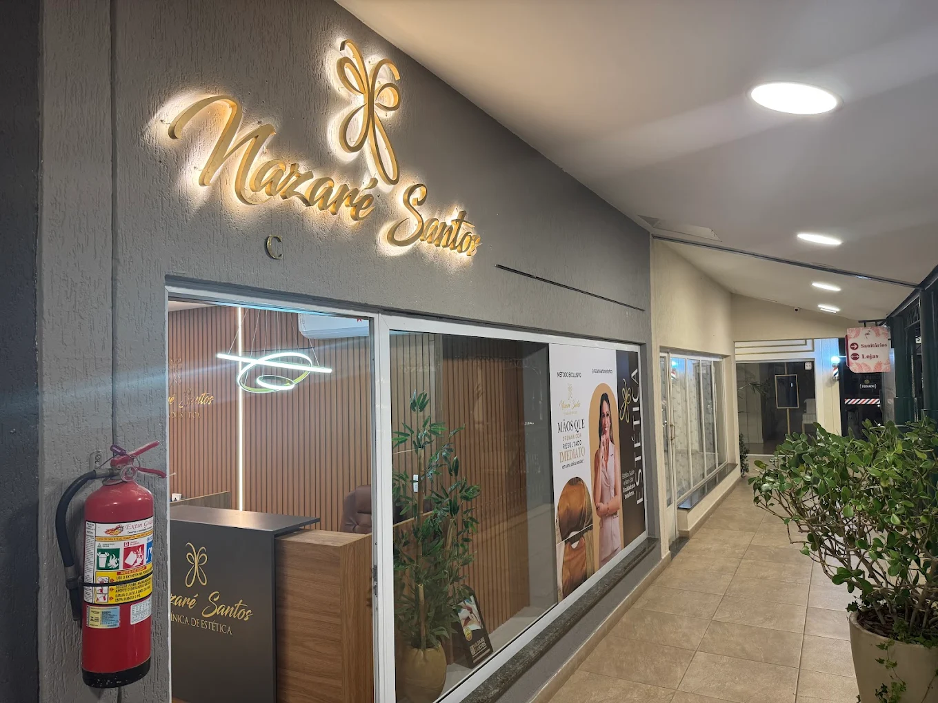 Ambiente premium da Clínica Nazaré Santos